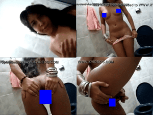 Colegiala se quista su vestido de rosas y nos muestra su cuerpito