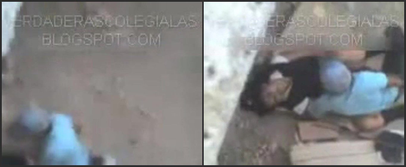 Saliendo del colegio se esconden en la playa para coger
