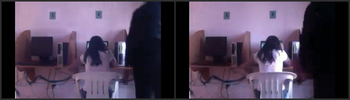 Se masturba delante de colegiala en el cyber part14
