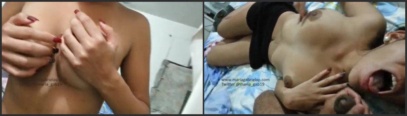 Flaquita colegiala sumisa disfruta de una buena cogida