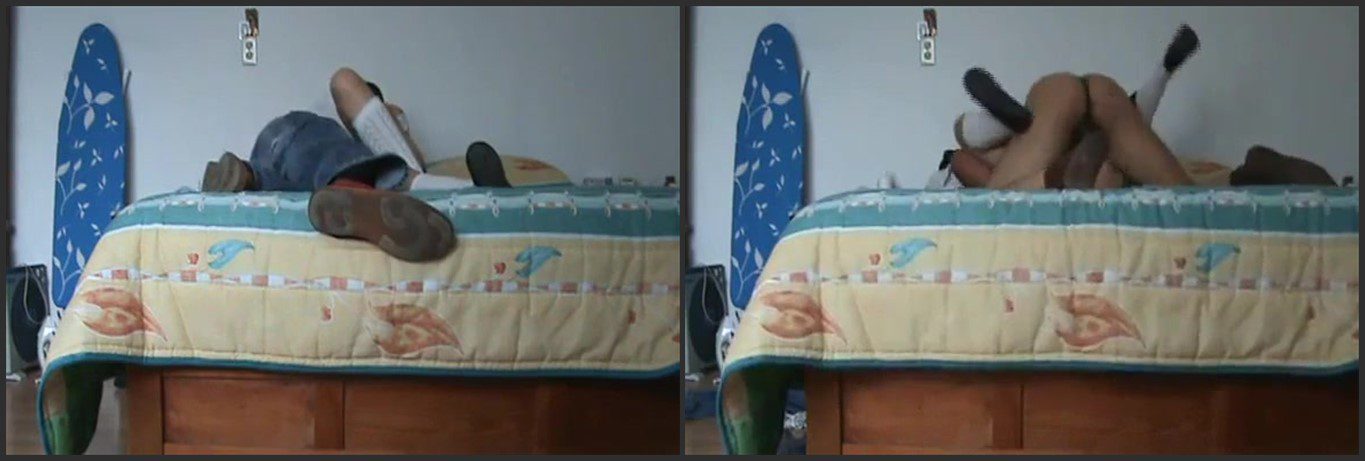 Cogiendo con su hijastra con la autorizacion de su madre