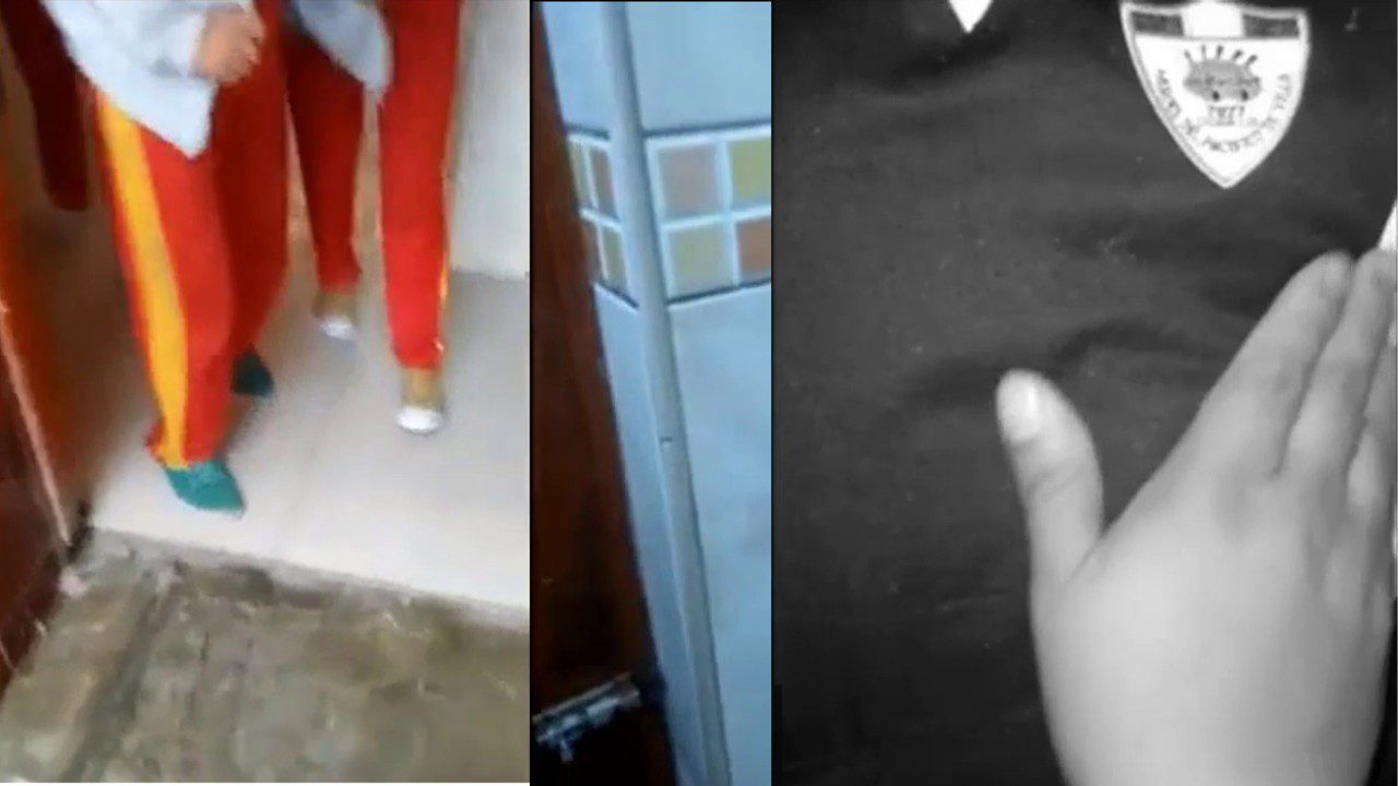 Se mete al baño del colegio a masturbarse y luego es manoseada