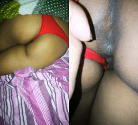Se aprovecha de su prima dormida