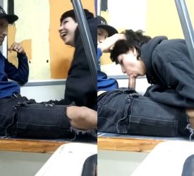 Se esconden en el salon para hacer travesuras