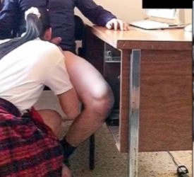 Profesor se encierra con su alumna para que apruebe el curso